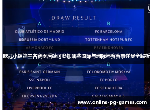 欧冠小组第三名赛季后续可参加哪些国际与洲际杯赛赛事详尽全解析